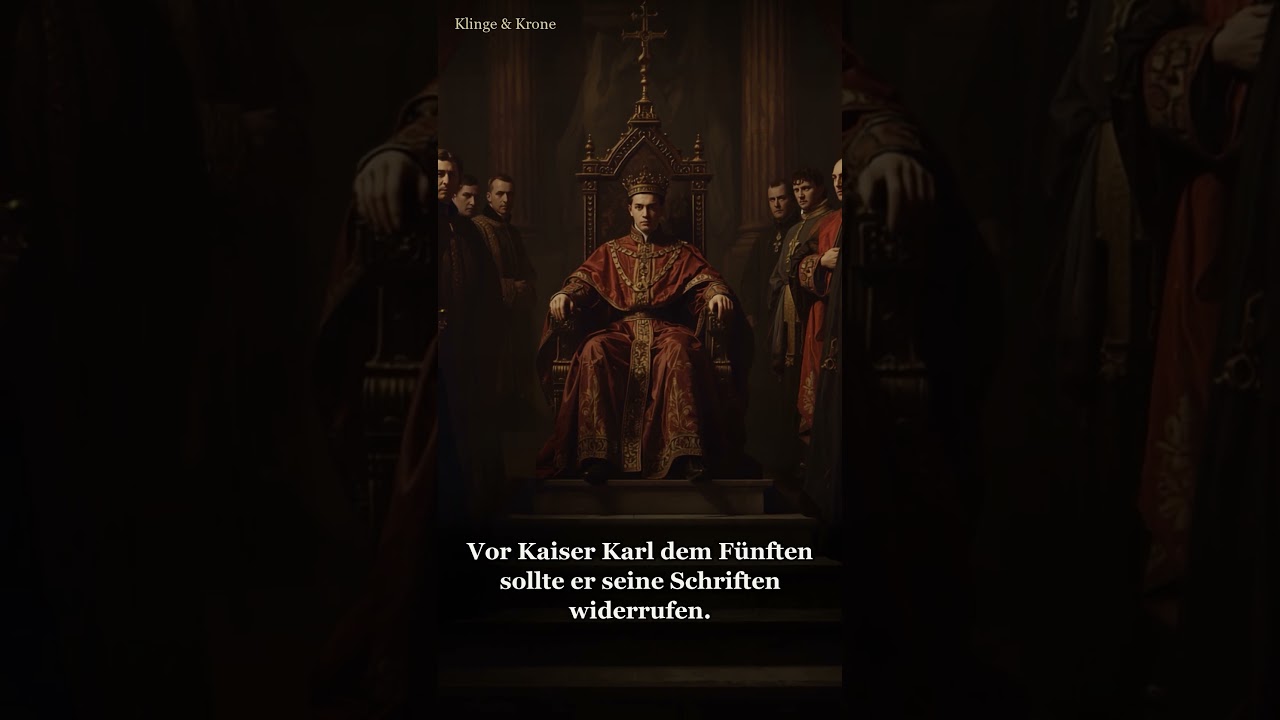 Videovorschau: Luther in Worms 1521 — hier stehe ich