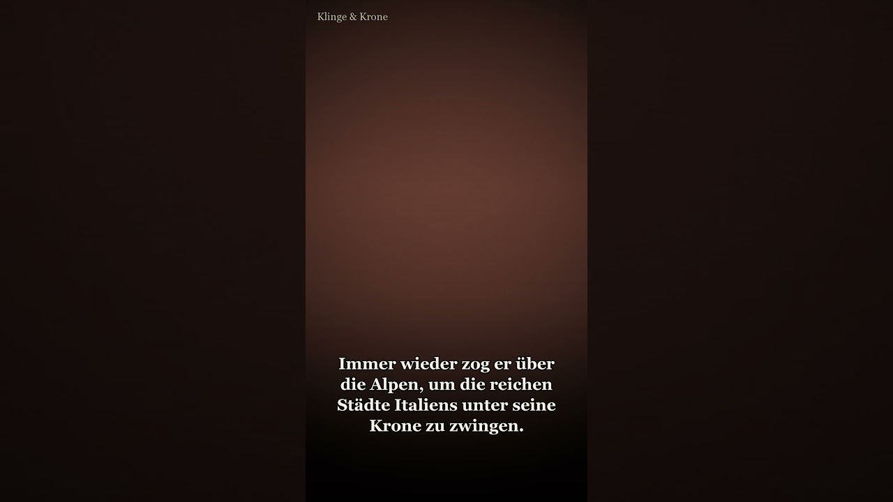 Videovorschau: Friedrich Barbarossa — der Rotbart-Kaiser