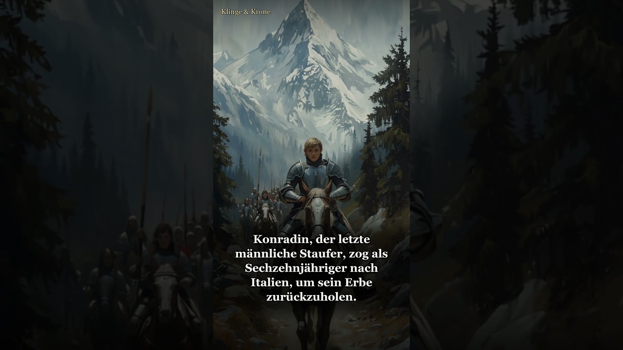 Videovorschau: Konradin — das Ende der Staufer 1268